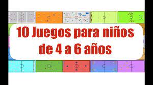 Desarrollando en cada uno de los juegos valores que en ellos se. 10 Juegos Para Ninos De 4 A 6 Anos Juegos Educacion Fisica Youtube