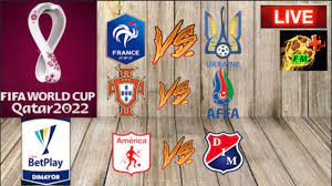 Gol de francia en esa acción. Francia Vs Ucrania Clasificatorias Qatar 2022 Portugal Vs Azerbaiyan America Vs Dim Youtube