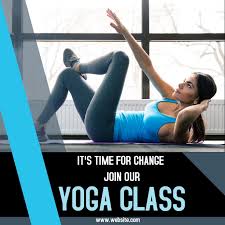 I have some more gifts for you. Yoga Class Advertisement For Social Media Template Postermywall