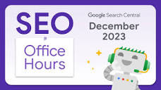 English Google SEO office-hours from December 2023 - YouTube