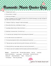 Florida maine shares a border only with new hamp. Free Printable Romantic Movie Quotes Quiz