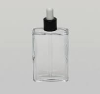 Premium 3.4 oz Glass Bottle with Serum Dropper