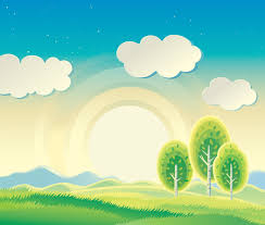 Natura, cielo, acqua, paesaggio, mare, oceano, estate, viaggio, spiaggia, nuvole, albero, tropicale, orizzonte, vacanza, nuvola, sole, scenico, soleggiato, vista sul. Vettoriale Soleggiato Paesaggio Collinare Raster Illustrazione Puo Essere Utilizzato Come Sfondo Raster Illustrazione Image 53968164