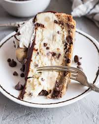 Sift the flour and baking soda and add it to the stand mixer along with the salt on low speed until just combined and stir in the chocolate chips. Chocolate Chip Cookie Dough Cheesecake By Stephaniesweettreats Quick Easy Recipe The Feedfeed