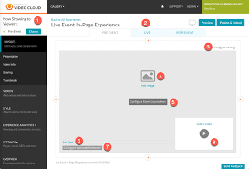 Creating A Live Event In Page Experience