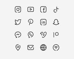 Pin On Social Media Icons