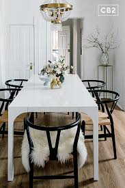 Aqua Virgo Large White Dining Table Reviews Cb2 In 2020 White Dining Room Table Large Dining Table White Dining Table