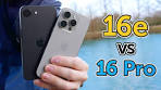 Budget or Pro? iPhone 16e vs 16 Pro: It Surprised Me! - YouTube