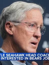 Seattle Seahawks Super-Bowl winning coach Pete Carroll has expressed  interest in the Chicago Bears' head coaching job and would like to return  to the sideline next season, league sources told ESPN.
