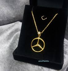 Send your price offer to the author if you want to buy it at lower price. Mercedes Benz Jewelry Yellow Edition Mercedes Necklace