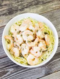 With a little wine and the perfect recipe, you and your (new or old!) partner can enjoy a gorgeous evening in. Shrimp Piccata The Wholesome Dish