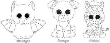 Beanie boos coloring pages whiskers. Beanie Boo Coloring Pages For Your Kids Pdf Free Coloring Sheets Teddy Bear Coloring Pages Bear Coloring Pages Beanie Boo