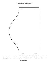 Free Printable Tricorn Hat Pattern Free Printable Tricorn Hat Pattern That You Can Use For Presidents Day George Hat Template Scrub Hat Patterns Hat Pattern
