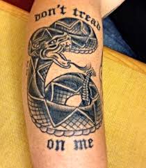 Usually, you can see a mix of realism, splashes of red and some surrealism in the tattoo. Top Tattoos Ideas That Don T Tread On Me Tattoo Body Tattoo Art
