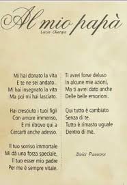 Al Mio Papa A Te Che Oggi E Il 20 Anno Dalla Tua Mancanza Ti Dedico Tutto L Amore Che Ho Sempre Sempre Ri Citazioni Sul Papa Papa In Cielo Poesie Sul