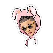 Bad Bunny Sticker By Robynthomson12 En 2021 Pegatinas Bonitas Bad Bunny Dibujos Pegatinas Imprimibles