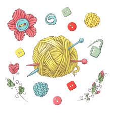 Easy this tactile ball is perfect for little fingers. Set For Handmade Ball Of Yarn And Accessories For Crocheting And Knitting 490371 Vector Art At Vecteezy
