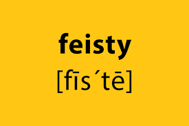 Feisty definition, full of animation, energy, or courage; Why Feisty Spunky And Plucky Carry Hints Of Subtle Sexism Csmonitor Com