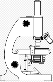 How does a microscope work and how does it work? Microscope Cartoon Clipart Drawing Light Diagram Transparent Clip Art