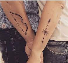 Couple Matching Tattoos Ideas For Valentine S Day Couple Tattoo Ideas Couple Tattoos Matching Co Couple Matching Tattoo Matching Tattoo Couple Wrist Tattoos