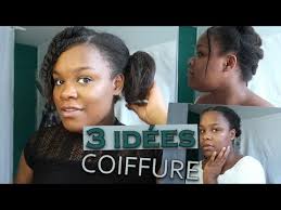 5.les cheveux frisés avec une raie sur le côté pour cheveux très courts. 3 Idees Coiffure Cheveux Crepus Cheveux Afro Cheveux Naturels En Transition