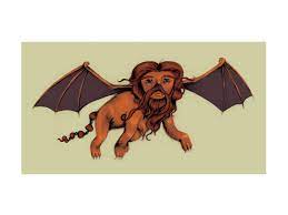 Tiny Manticore Printable Art Instant Download Wall or Desk - Etsy
