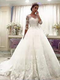Divine atelier boho hochzeitskleid brautkleid 34 36 xs s spitze seide berta. Schon Off The Schulter Duchesse Linie Brautkleider Hof Schleppe Tull Armel Mit 3 4 Lange 210829 Ericbridal