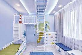 You can add some diffused lighting for the most part and some spotlights for the study corner. 20 Child Bedroom False Ceiling Design Ideas For A Refreshing Look