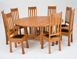 Dining Table Soild Figured Cherry Top Shown With 8 New Mission High Back Chairs High Back Chairs Furniture Dining Table