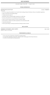 bank accountant resume sample mintresume