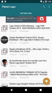 Banyaknya pecinta musik barat di indonesia juga dapat mempengaruhi posisi tangga lagu tersebut. Planet Lagu Apks Android Apk