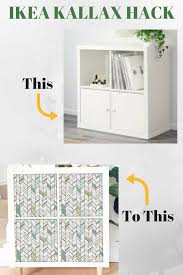 Ikea Hack For Kallax Door Insert Personalize Your Kallax Door Insert With These Adhesive Removable Decals Ikea Ikeahack Ikea Ikea Hack Kids Interior Room