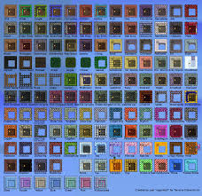 Made of thick stone slabs and fences, this medieval tower. Terraria Color Chart Banabi