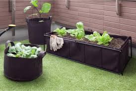 フェルト生地プランター で おうち野菜 roomie ルーミー プランター 家庭菜園 プランター プランター 野菜