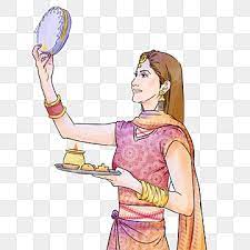 Karwa Chauth Kartika Indian Traditional Woman Festival India Woman Kartika Png Transparent Clipart Image And Psd File For Free Download Clipart Images Creative Illustration Festival