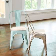 Marian Metal Chairs Ballard Designs Metal Farmhouse Chairs Metal Cafe Chairs Diy Chair Cushions