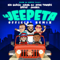 You will repost and like: New Release Music La Jeepeta Feat Brray Juanka Remix Nio Garcia Anuel Aa Myke Towers La Jeepeta Feat Br Remix Music Streaming App Album Covers