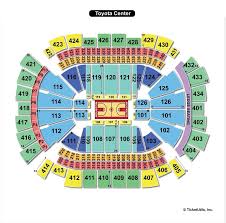 Toyota Center Houston Tx Seating Chart View