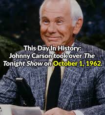 We had almost 30 years with Johnny Carson ❤️