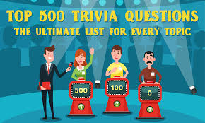Think you know a lot about halloween? Top 500 Trivia Questions The Ultimate List For Every Topic Let S Mingle