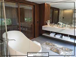 bath room master bathroom modern decor design محمود الجاسم تنفيذ ديكور contracting 0096171170181 house design design modern decor