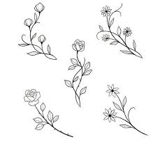 Flowers Pattern Tattoo Tattoos Tattoo Pattern