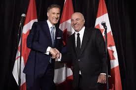 Maxime bernier pc mp (born january 18, 1963) is a canadian businessman, lawyer and politician, currently serving as member of parliament for the quebec riding of beauce, having been elected four times with a majority of the vote. Kevin O Leary Would Play A Role In Maxime Bernier Led Conservative Party Canada S National Observer News Analysis