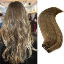 Like beige blonde, it will be very beachy and for those with cooler undertones. Amazon Com Human Hair Weft Sew In Hair Extensions Light Brown To Beige Ash Blonde Highlights Brazilian Virgin Straight Human Hair Hand Tied Weave Extensions Sew In Weft Hair Bundles 80 Gram 12