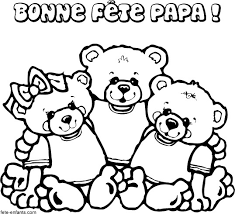Des heures de plaisir vous attendent en coloriant un coloriage gratuit d'un fêtes fete des peres. Coloriage Fete Des Peres Gratuit A Imprimer