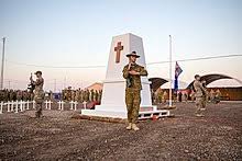 Today is anzac* day in australia, new zealand and several countries in the pacific (samoa, tonga, and fiji i think). Anzac Day Wikipedia