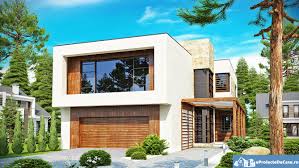 1 320 € 1 188 €. Proiect Casa Moderna Cu Etaj Er14012 Proiecte De Case Proiecte De Case Mici