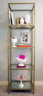 Diy Gold Shelving Unit Etagere For Chic Sake Ikea Shelving Unit Home Diy Home Decor