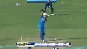 India vs england, 2nd odi 2017: Ind Vs Eng 2017 2nd Odi Yuvraj Singh Six