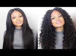 How To Transform Your Hair From Straight To Deepwave Chopstick Hair Curls For Long Hair Super Curly Hair